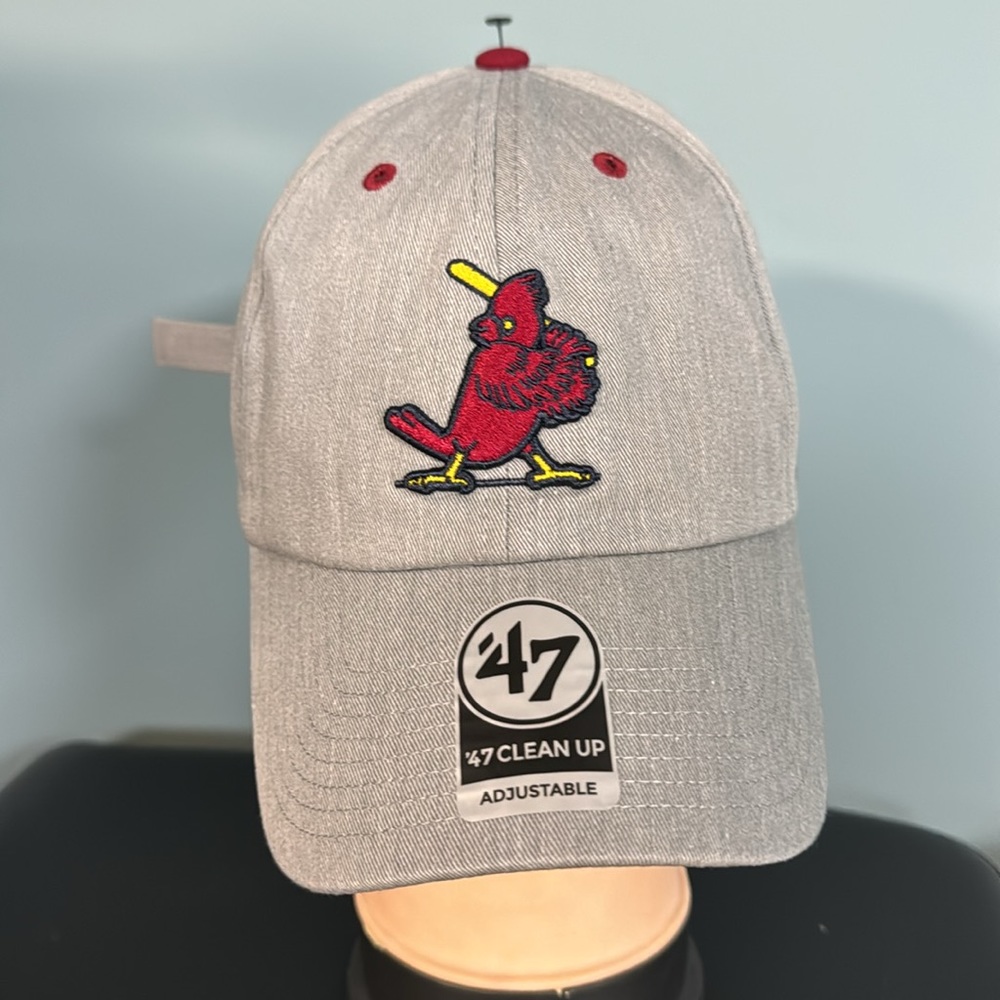 Cardinals Clean Up '47  Adjustable Ball Cap New